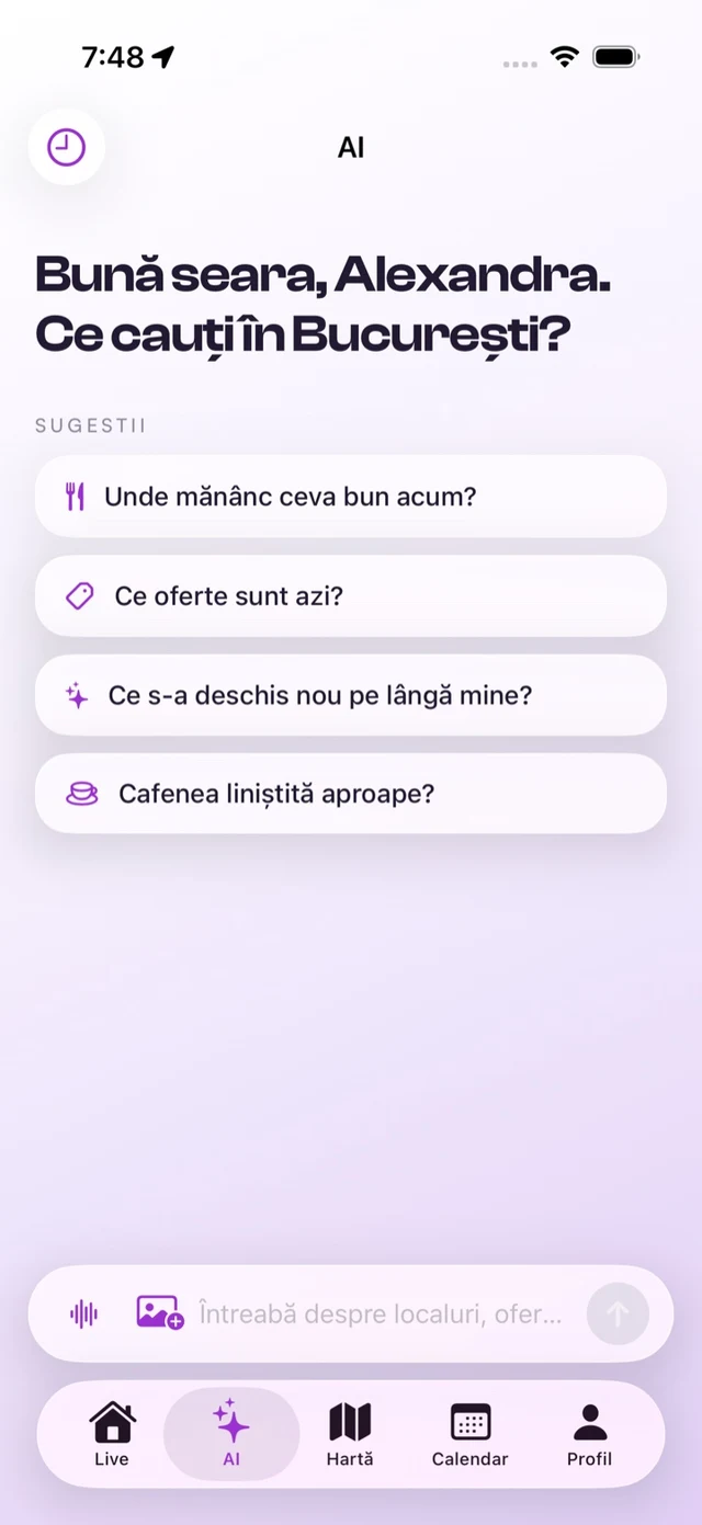 zumibo: a conversation with the assistant to find a service